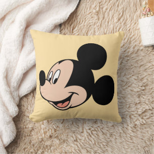 Mickey Mouse Smile Throw Pillow