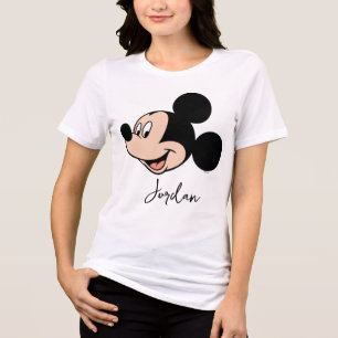 Mickey Mouse Smile Tri-Blend Shirt