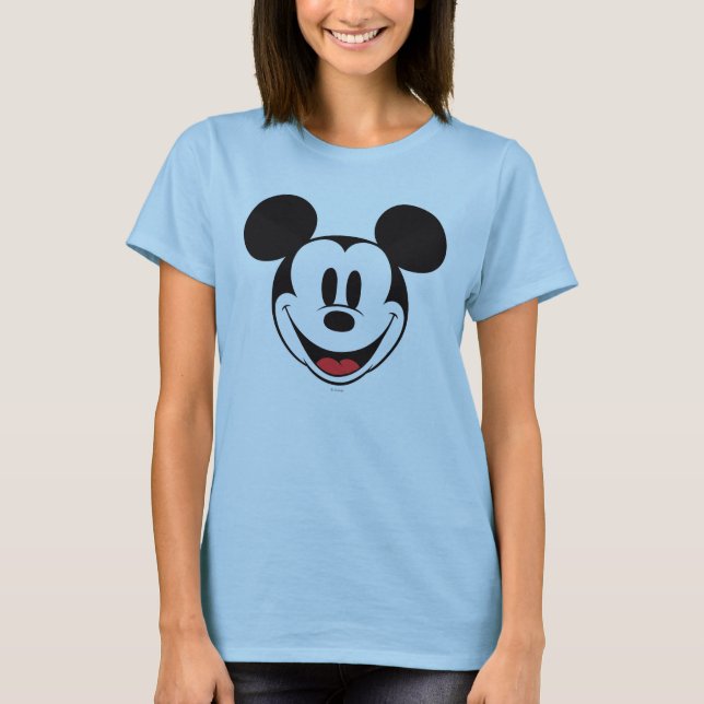 Mickey Mouse Smiling 2 T-Shirt (Front)