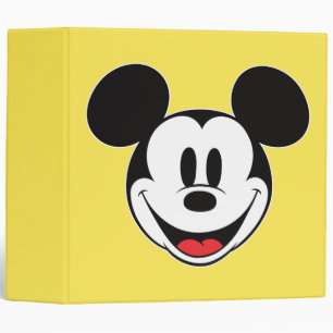Mickey Mouse Smiling Binder