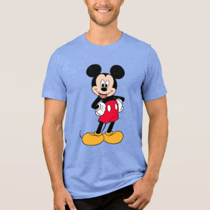 Mickey Mouse Smiling Pose Tri-Blend Shirt