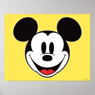 Mickey Mouse Smiling Poster