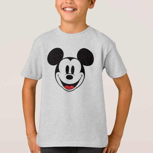 Mickey Mouse Smiling T-Shirt (Front)