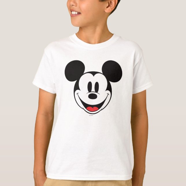 Mickey Mouse Smiling T-Shirt (Front)