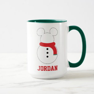 Mickey Mouse Snowman Mug