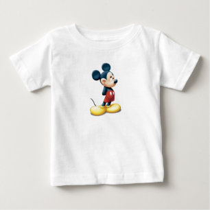 Mickey Mouse standing shy Baby T-Shirt