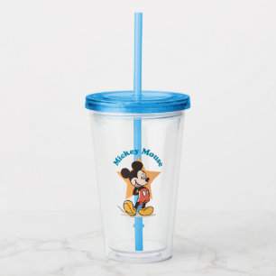 Mickey Mouse Star Name Graphic Acrylic Tumbler