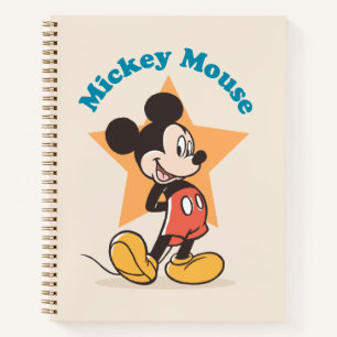 Mickey Mouse Star Name Graphic Notebook