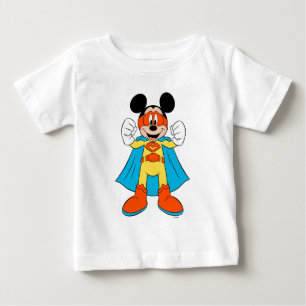 Mickey Mouse   Super Hero Cute Baby T-Shirt