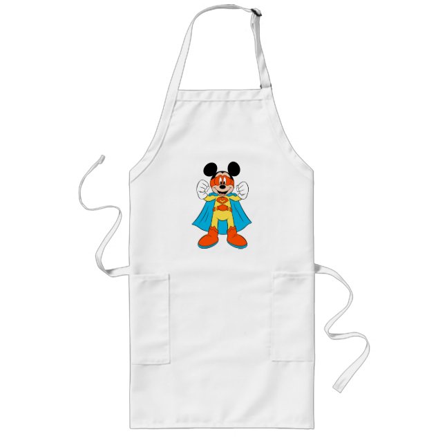 Mickey Mouse | Super Hero Cute Long Apron (Front)