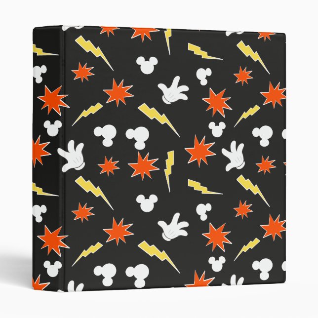 Mickey Mouse | Super Hero Icon Pattern Binder (Front/Spine)
