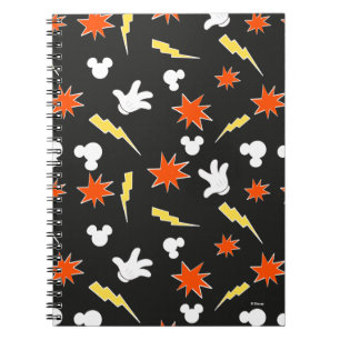 Mickey Mouse   Super Hero Icon Pattern Notebook