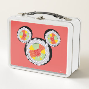 Mickey Mouse Sushi Icon Metal Lunch Box