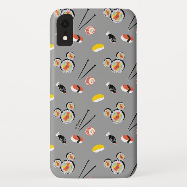 Mickey Mouse Sushi Icon Pattern Case-Mate iPhone Case (Back)
