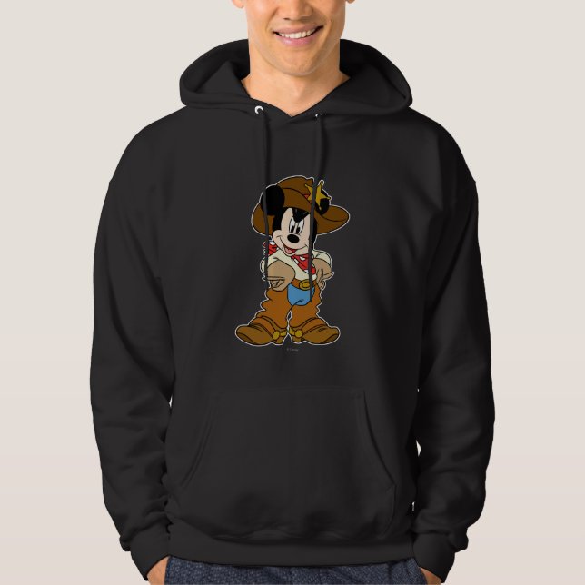 Mickey Mouse the Cowboy Hoodie (Front)