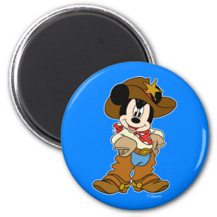 Mickey Mouse the Cowboy Magnet