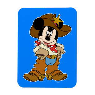 Mickey Mouse the Cowboy Magnet