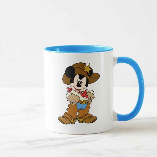 Mickey Mouse the Cowboy Mug (Right)