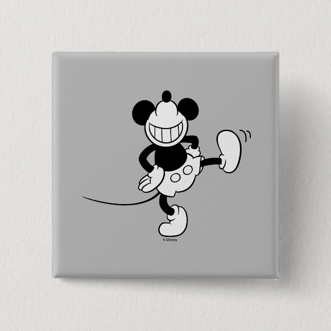 Mickey Mouse | The Kitchen is for Dancing 2 Inch Square Button (Front)