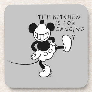 Mickey Mouse   The Kitchen is for Dancing Coaster