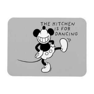 Mickey Mouse   The Kitchen is for Dancing Magnet