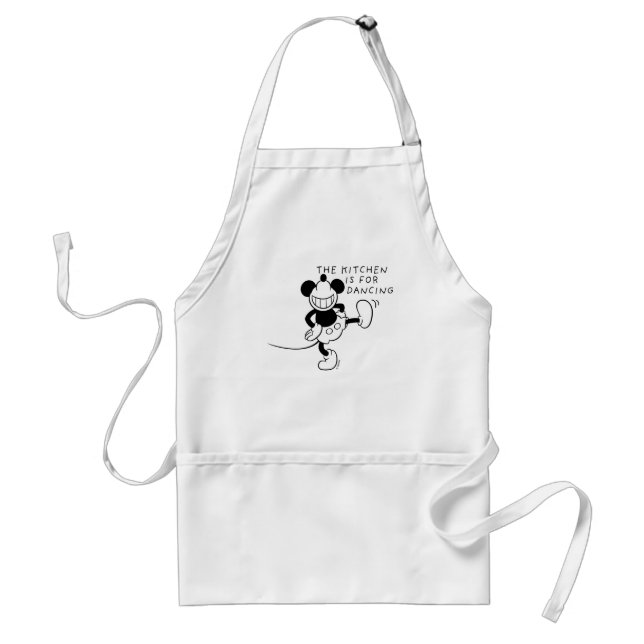 Mickey Mouse | The Kitchen is for Dancing Standard Apron (Front)