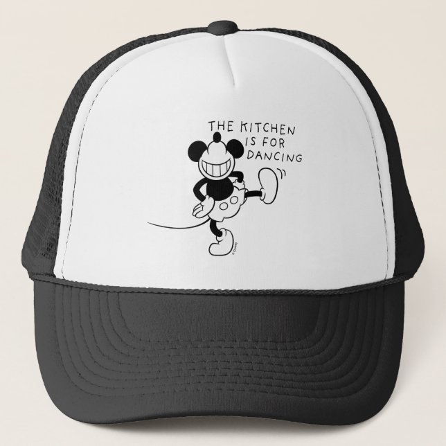 Mickey Mouse | The Kitchen is for Dancing Trucker Hat (Front)