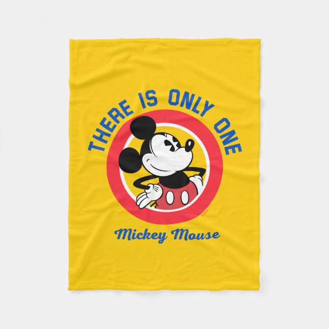 Mickey Mouse | There is Only One Fleece Blanket (Front)