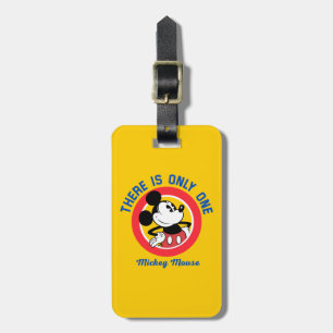 Mickey Mouse There is Only One Luggage Tag