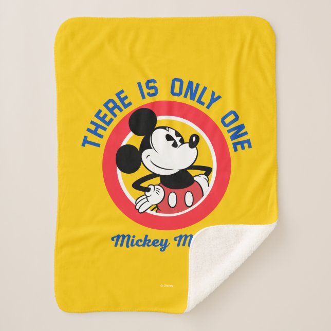 Mickey Mouse | There is Only One Sherpa Blanket (Front)