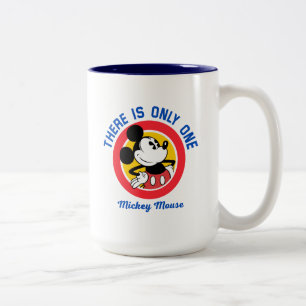Mickey Mouse   There is Only One Two-Tone Coffee Mug