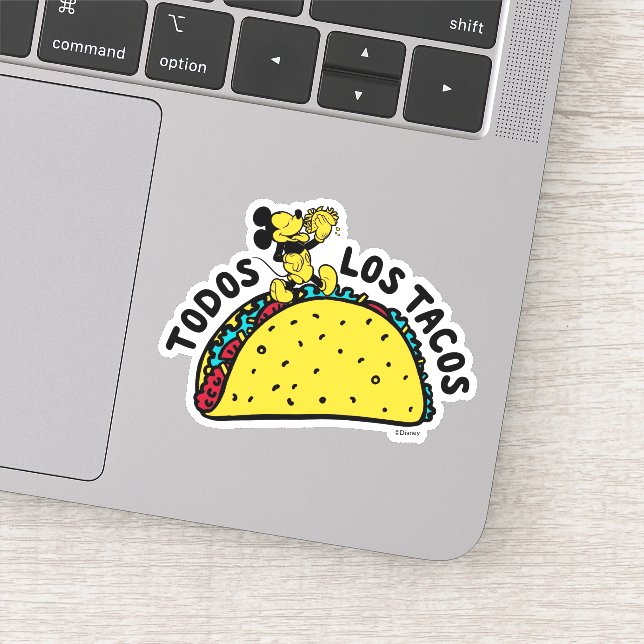 Mickey Mouse Todos Los Tacos Sign (Detail)