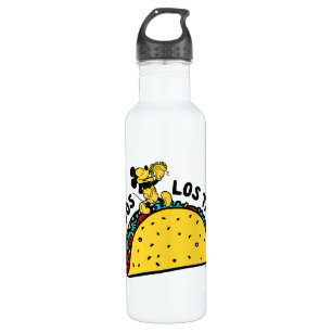 Mickey Mouse Todos Los Tacos Sign 710 Ml Water Bottle