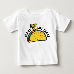 Mickey Mouse Todos Los Tacos Sign Baby T-Shirt