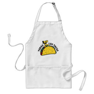 Mickey Mouse Todos Los Tacos Sign Standard Apron
