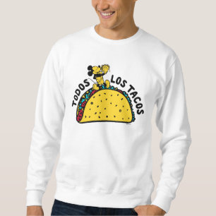 Mickey Mouse Todos Los Tacos Sign Sweatshirt