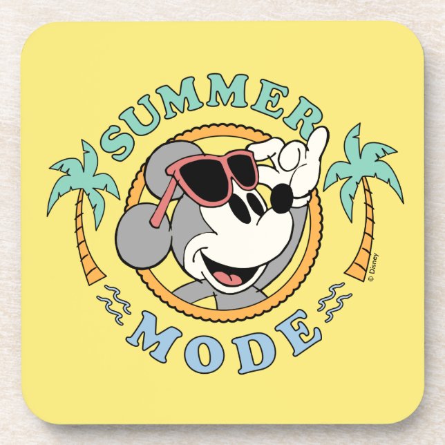 Mickey Mouse | Tropical Summer Mode Coaster (Front)
