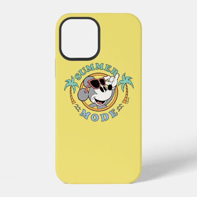 Mickey Mouse | Tropical Summer Mode iPhone Case (Back)