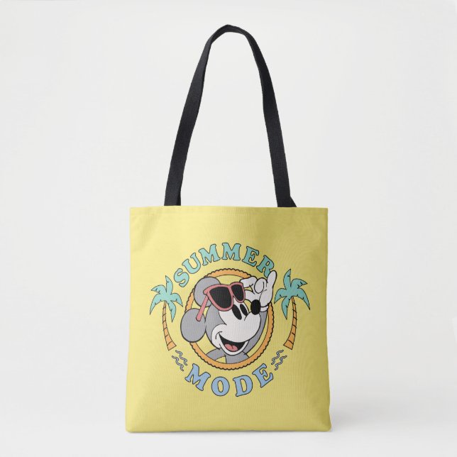 Mickey Mouse | Tropical Summer Mode Tote Bag (Front)