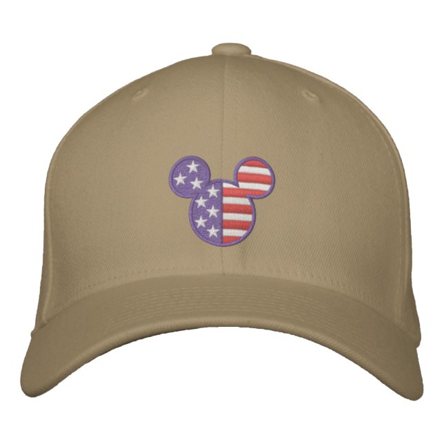 Mickey Mouse USA Embroidered Hat (Front)