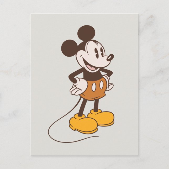 Mickey Mouse | Vintage Mickey Postcard (Front)
