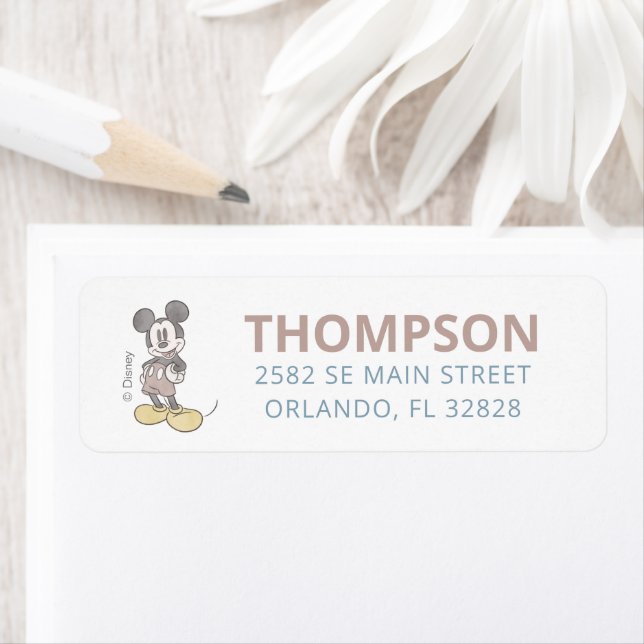 Mickey Mouse Watercolor Birthday (Insitu)