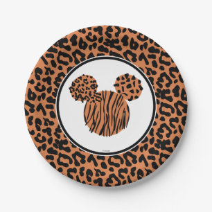 Mickey Mouse Wild One 1st Birthday Paper Plate