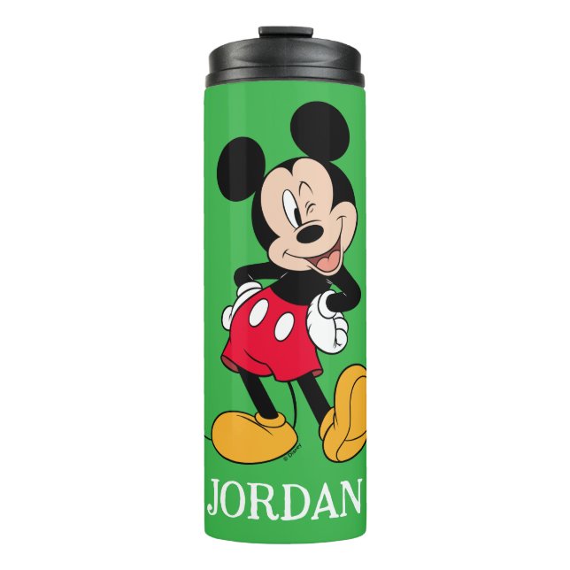 Mickey Mouse Wink Thermal Tumbler (Front)