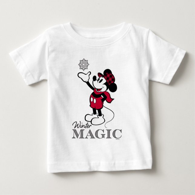Mickey Mouse | Winter Magic Baby T-Shirt (Front)
