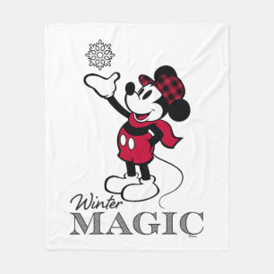 Mickey Mouse   Winter Magic Fleece Blanket