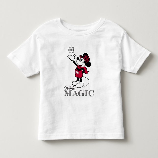 Mickey Mouse | Winter Magic Toddler T-shirt (Front)
