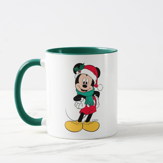 Mickey Mouse | Winter Outfit Mug (Left)