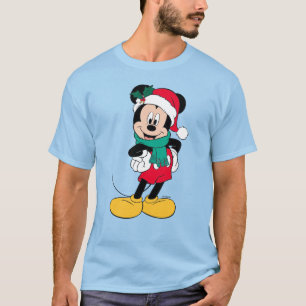 Mickey Mouse Winter Outfit T-Shirt