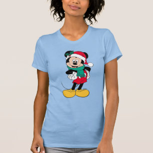 Mickey Mouse   Winter Outfit T-Shirt